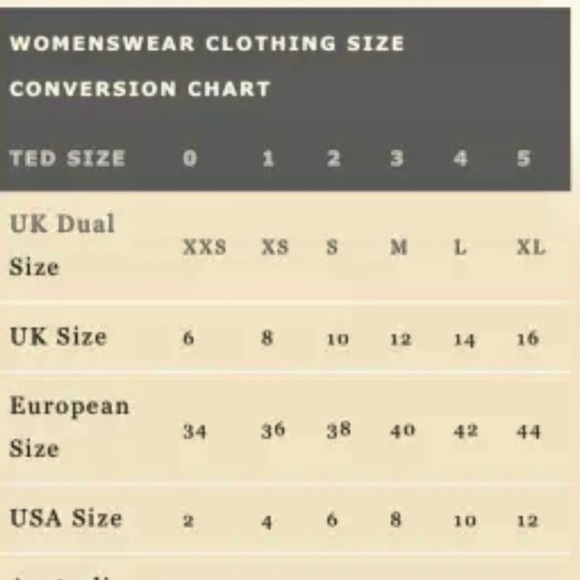 NWT Ted Baker White Dress Tuleela Tranquility Aline Dres, Gold Zipper Size 8 - Picture 14 of 14